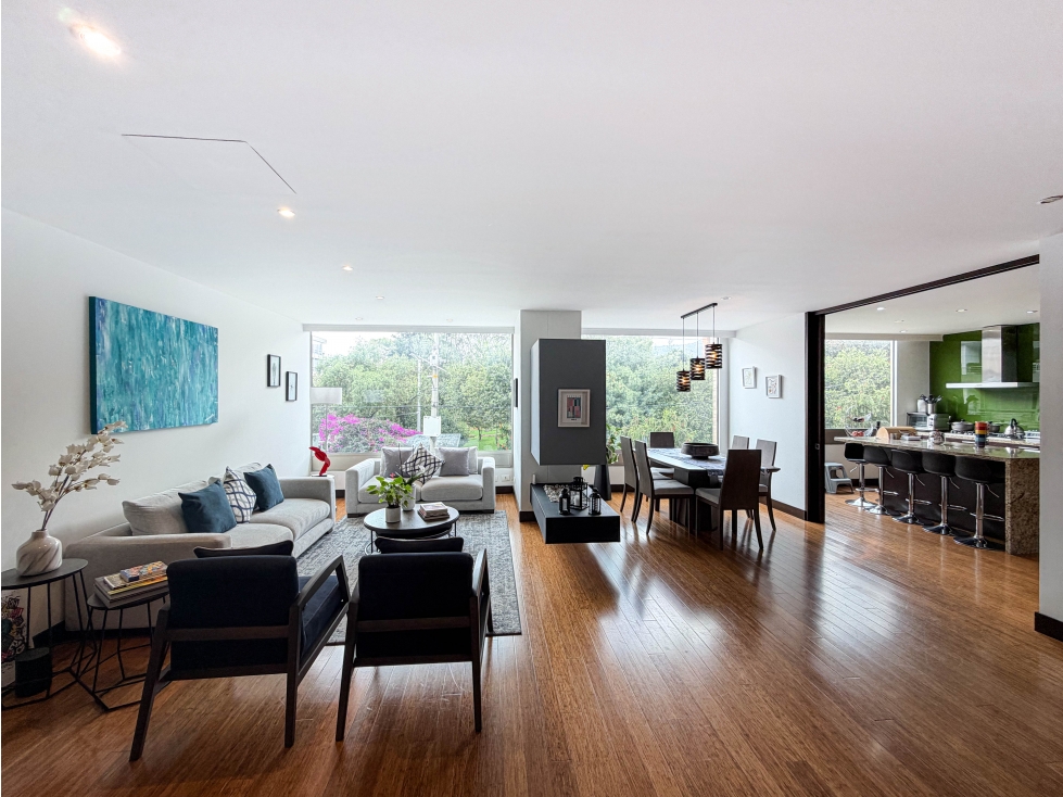 Increible e iluminado apartamento para venta en santa paula — foto 2
