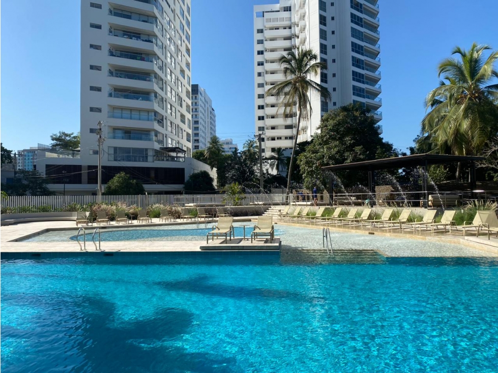 Venta apto amoblado Santa Marta en Playa Salguero