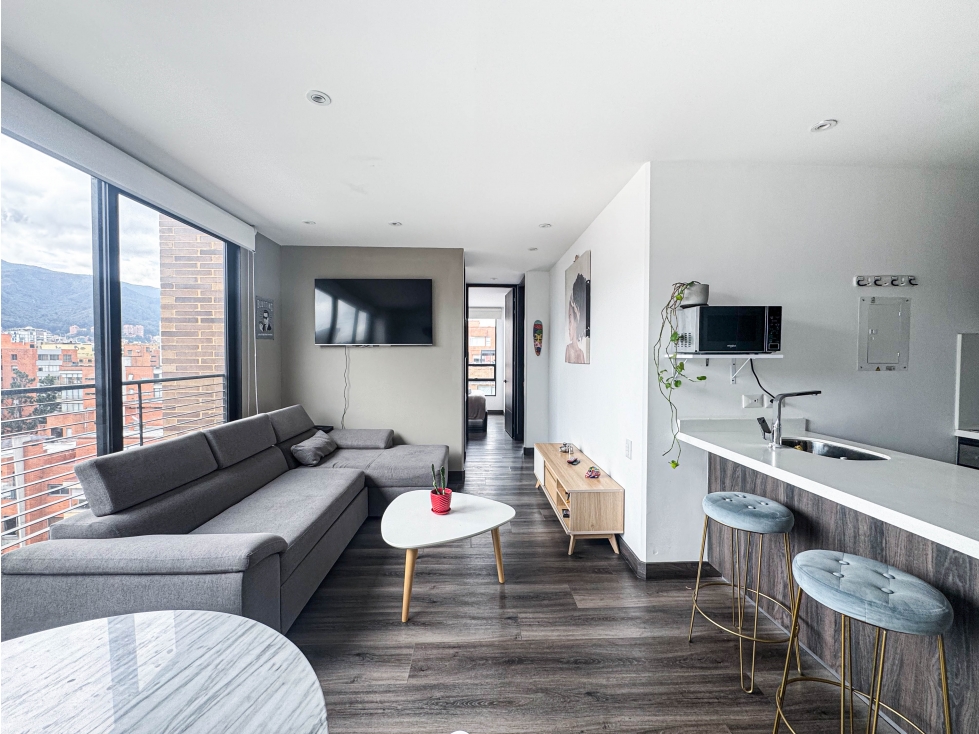 Apartamento amoblado para arriendo amoblado en Chico