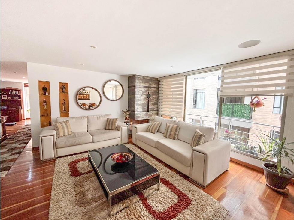 Venta apto Chicó Navarra 154M2, 3 cuartos