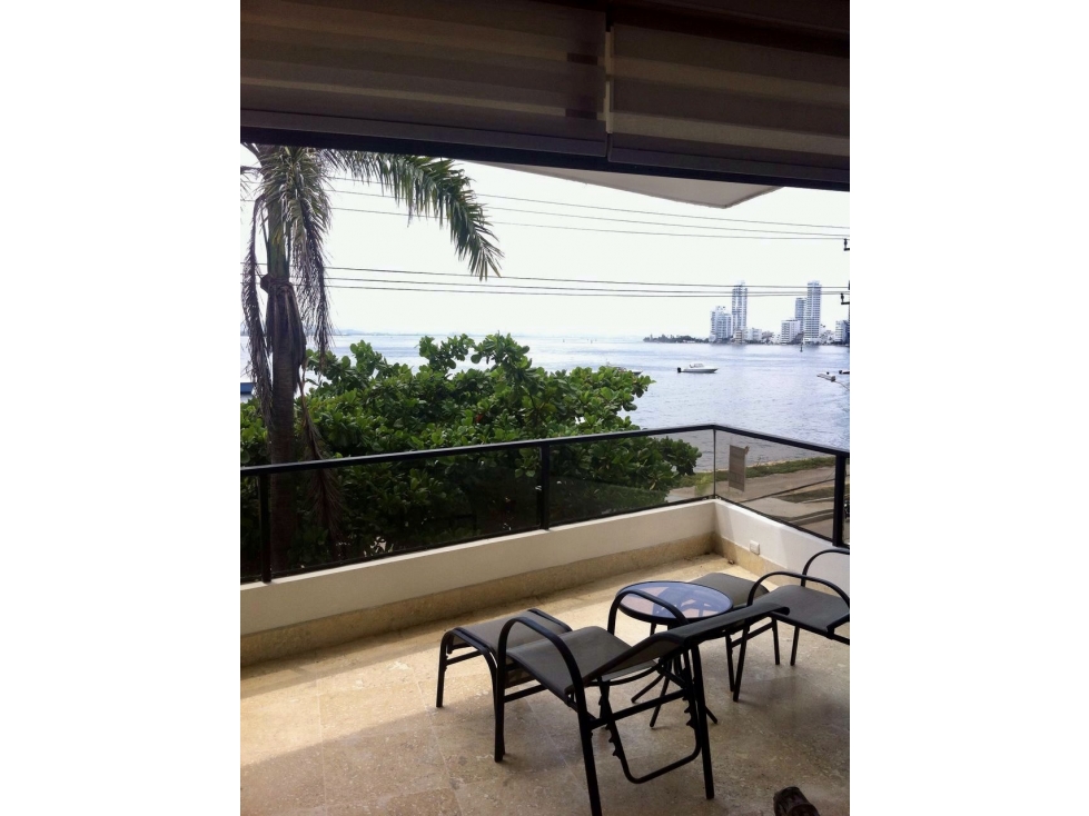 VENDO o Arriendo apto CON VISTA DIRECTA A LA BAHIA DE CARTAGENA!