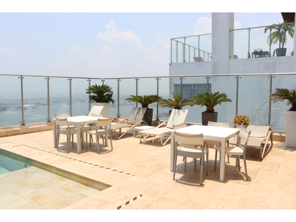 En Cartagena Castillogrande vendo apartamento de lujo! — foto 4