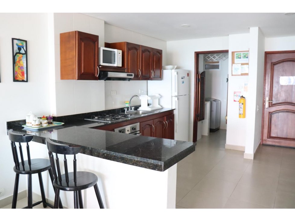 En Cartagena VENDO apartamento en el laguito