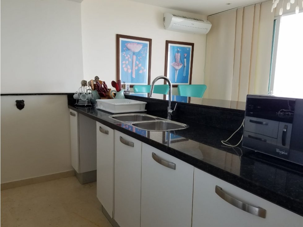 En Cartagena Vendo apartamento frente al mar en excelente estado! — foto 2