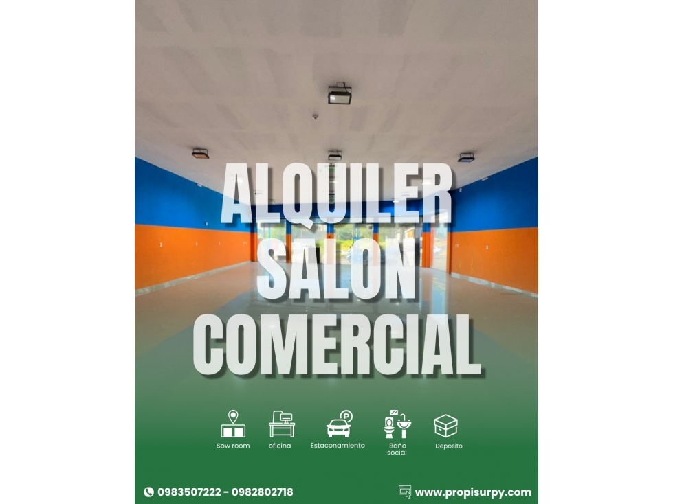 LOCAL COMERCIAL EN ALQUILER - ZONA 4 MOJONES - 1