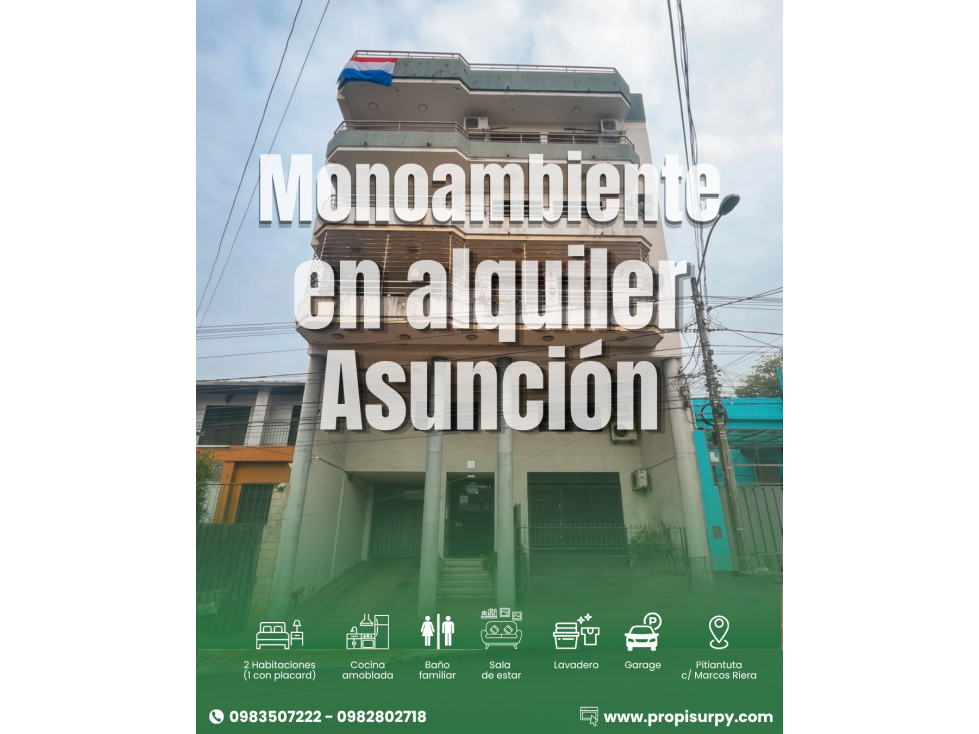 Alquiler Amoblado | Zona Manduvirá