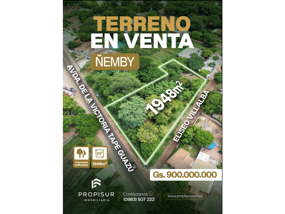 TERRENO EN VENTA ÑEMBY - 1