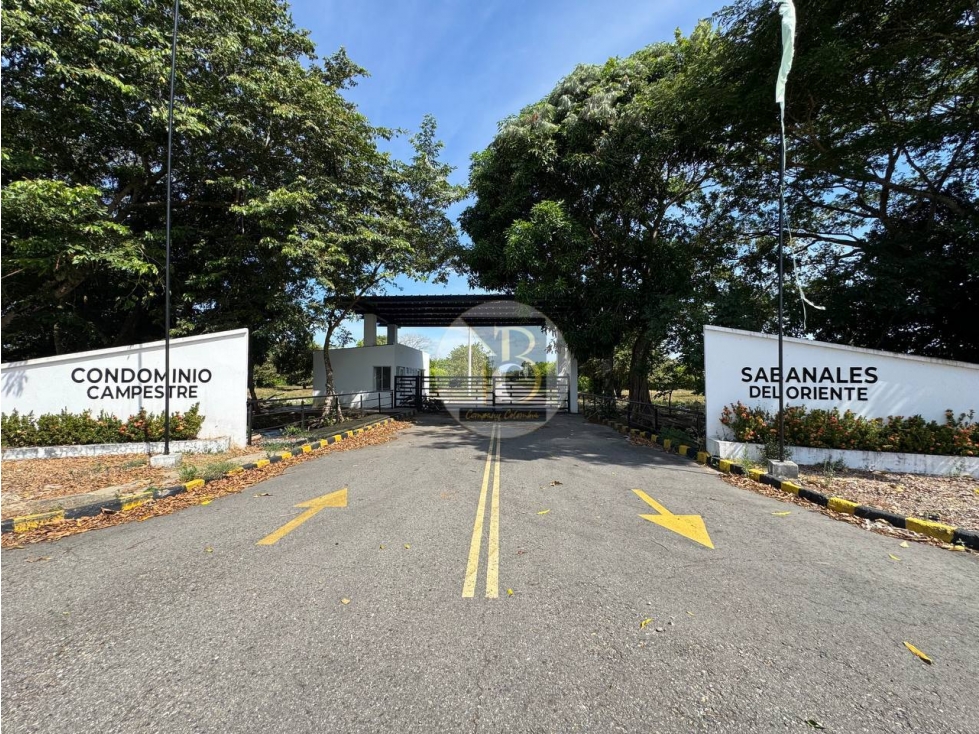 LOTES EN VENTA EN CONJUNTO SABANALES DEL ORIENTE