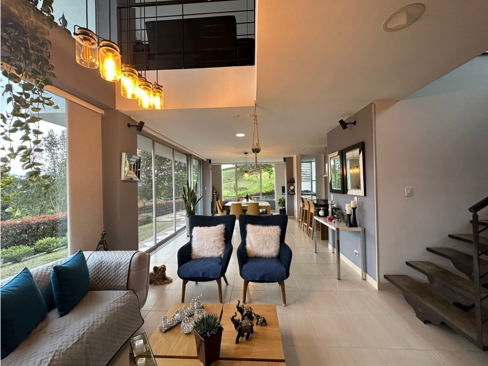 Casa de campo en venta ubicada via El Caimo con vista a la cordillera — foto 5