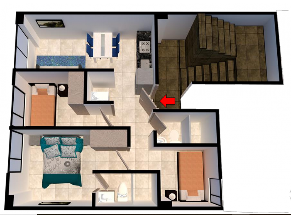 VENTA APARTAMENTO SOBRE PLANOS ORIENTE METROPOLIS — foto 4