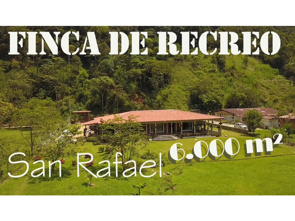 Finca De Recreo San Rafael 6.000 m² - 1