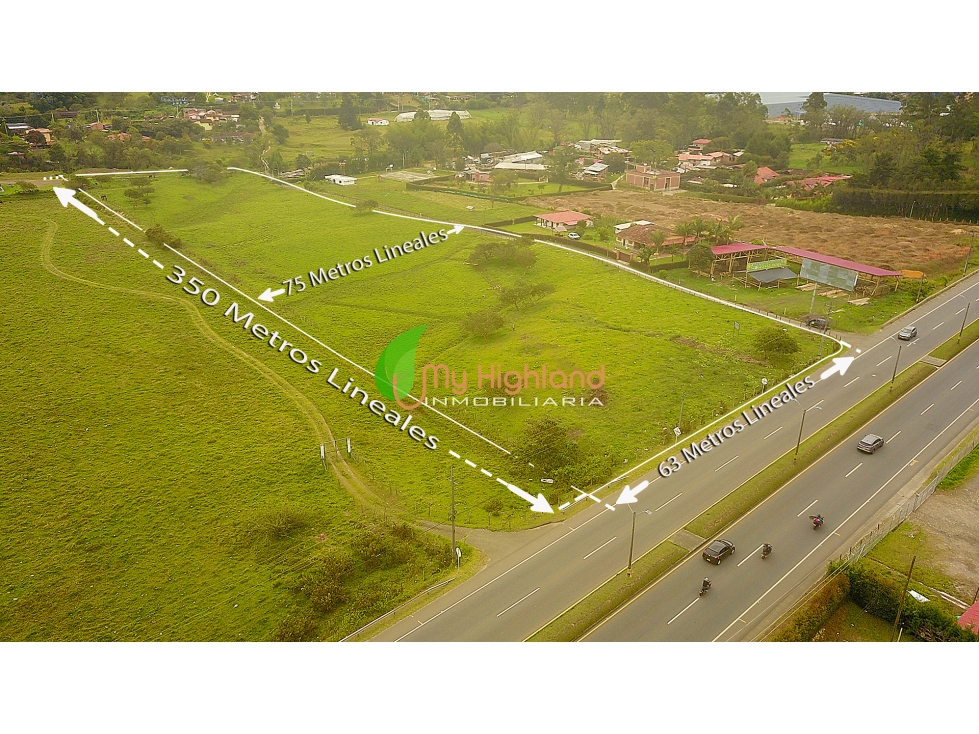 Lote 24.000 m² Uso Industrial Autopista Med-Bgta