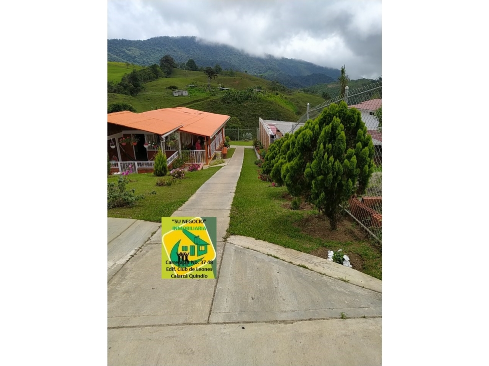 SE VENDE CASA CAMPESTRE EN QUEREMAL VALLE DEL CAUCA