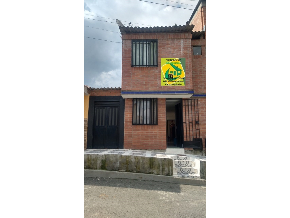 SE VENDE CASA AL SUR DE CALARCA SECTOR MARRUECOS