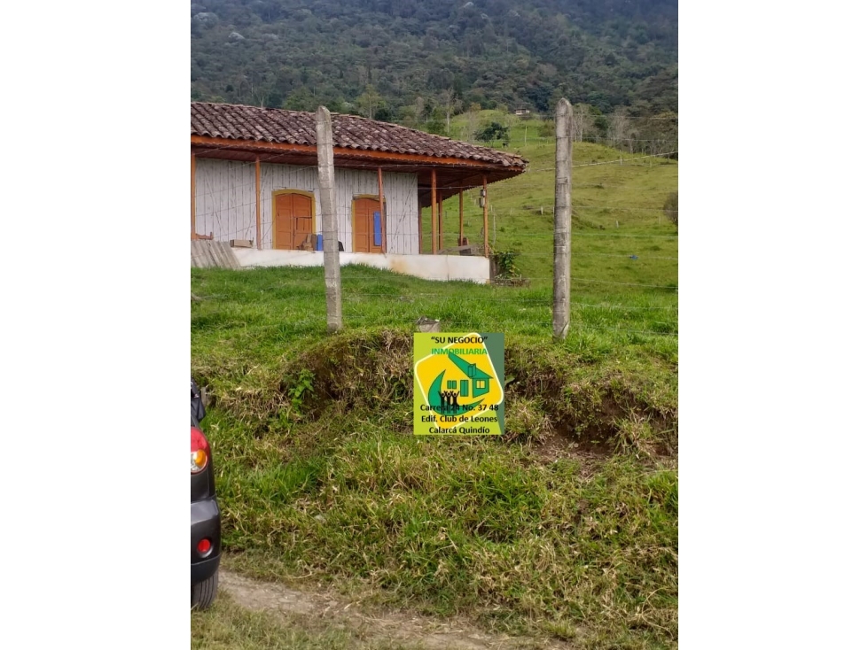 HACIENDA CORREGIMIENTO DE LA VIRGINIA CALARCÁ. CON NACEDEROS DE AGUA - 2