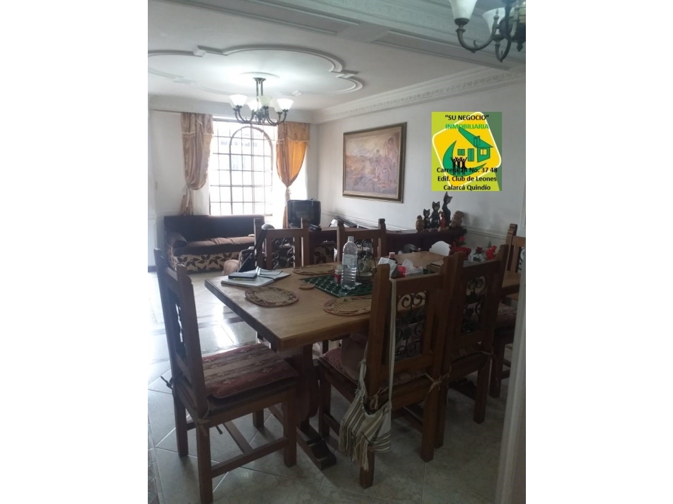 SE VENDE CASA PRIMER PISO CERCA AL CENTRO EN LA TEBAIDA QUINDÍO.