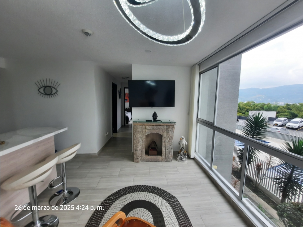 SE VENDE APARTAMENTO ILUMINADO CON ACABADOS MODERNOS EN LA PRADERA