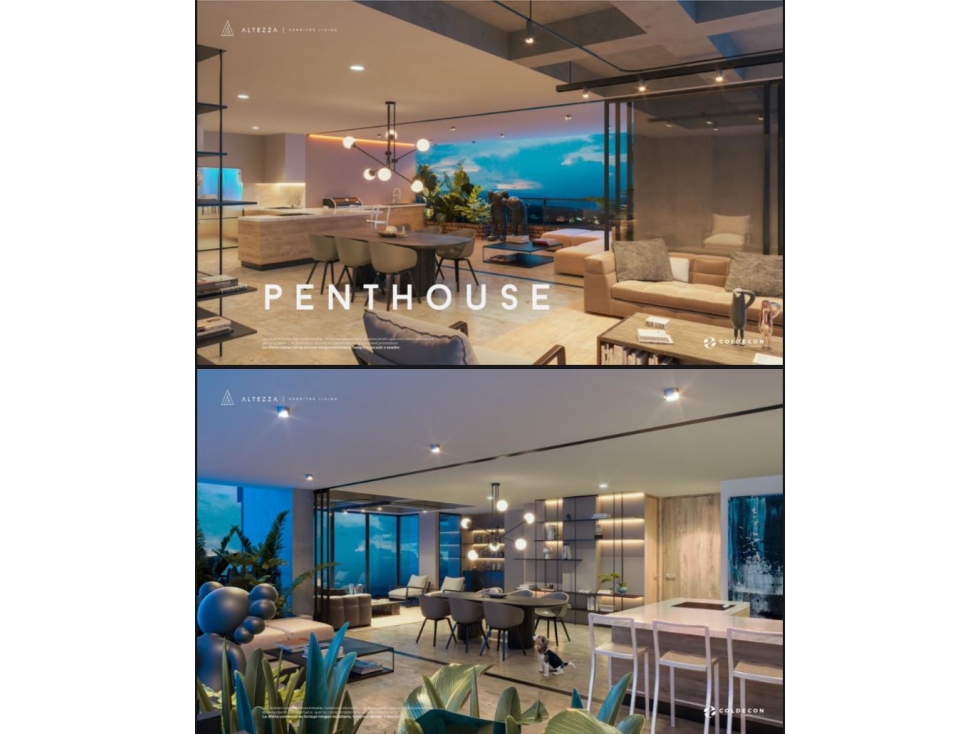 SE VENDE PENTHOUSE PROYECTO ALTEZZA CERRITOS LIVING