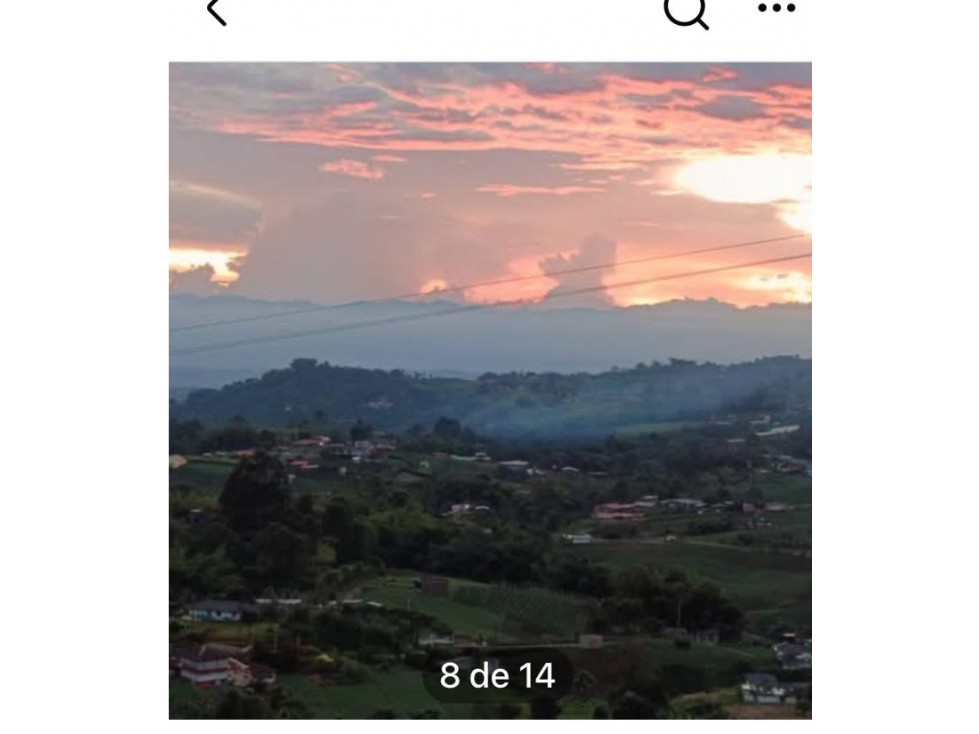 VENDE O PERMUTA CASA CAMPESTRE LA BELLA AREA 3500 M2 EXCELENTE VISTA — foto 2
