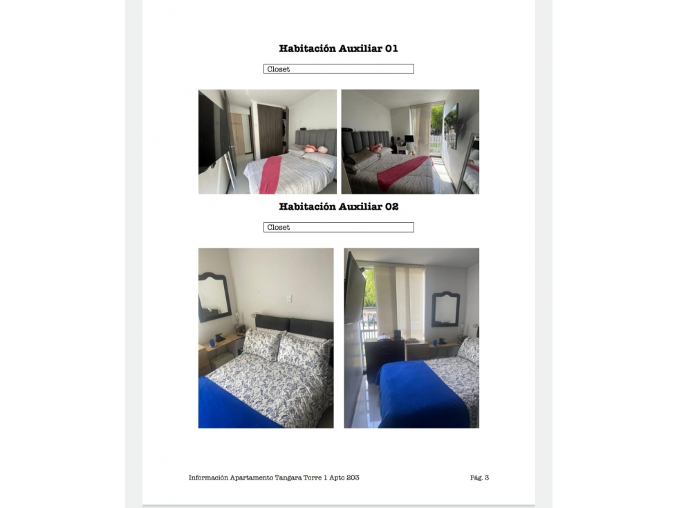 SE VENDE APARTAMENTO EN CONJUNTO CERRADO POR CERRITOS — foto 3