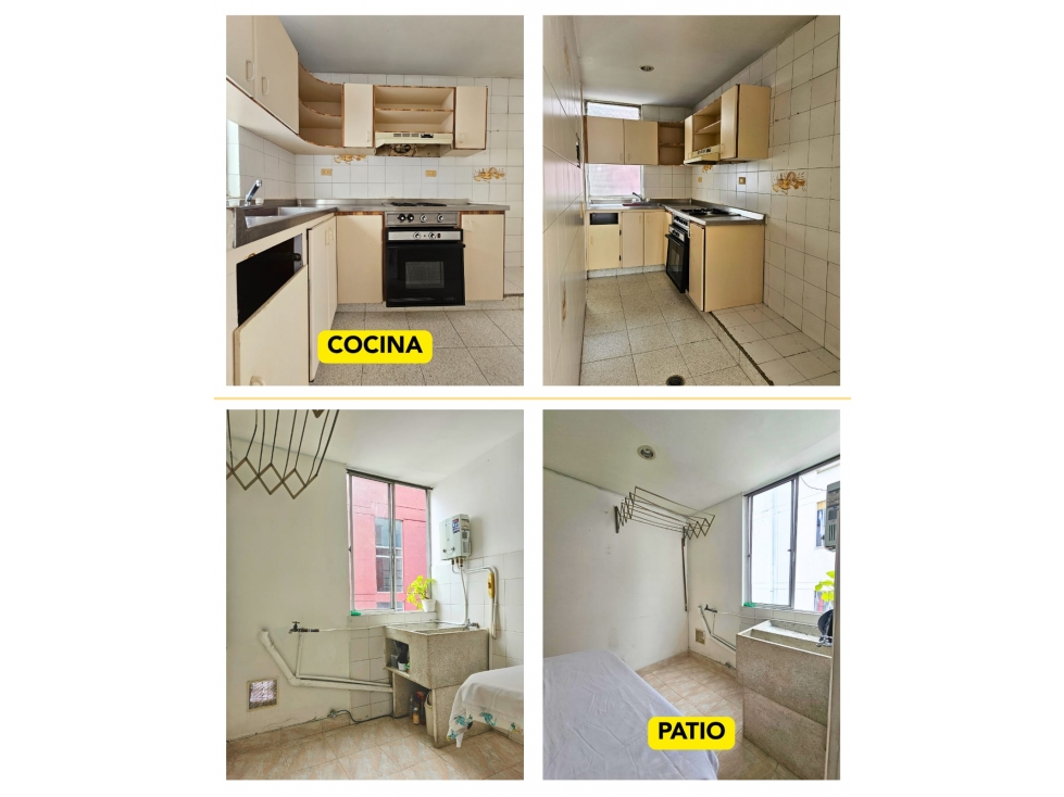 APARTAMENTO CUARTO PISO EN GAMA