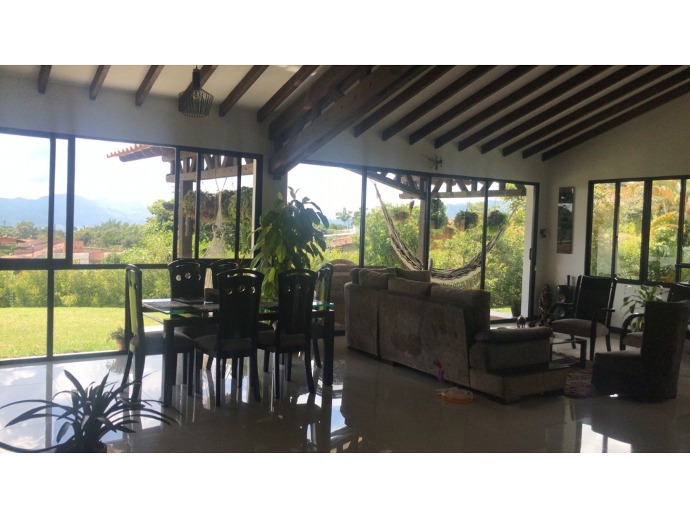 SE VENDE CASA CAMPESTRE EN CONJUNTO VIA ARMENIA AREA LOTE 1900M2 — foto 4