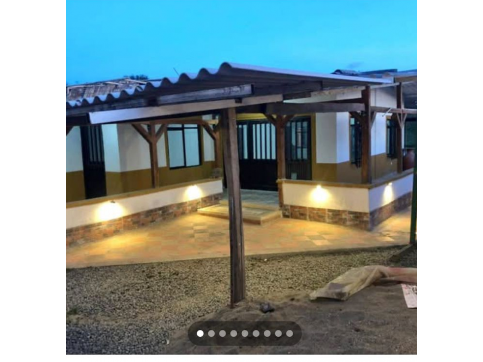 SE VENDE CASA CAMPESTRE LA BELLA ESTRELLA MORRON ARE 1000 ESCRITURA