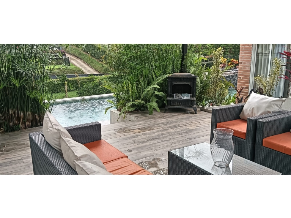 Se vende casa campestre de lujo en Combia Pereira — foto 4