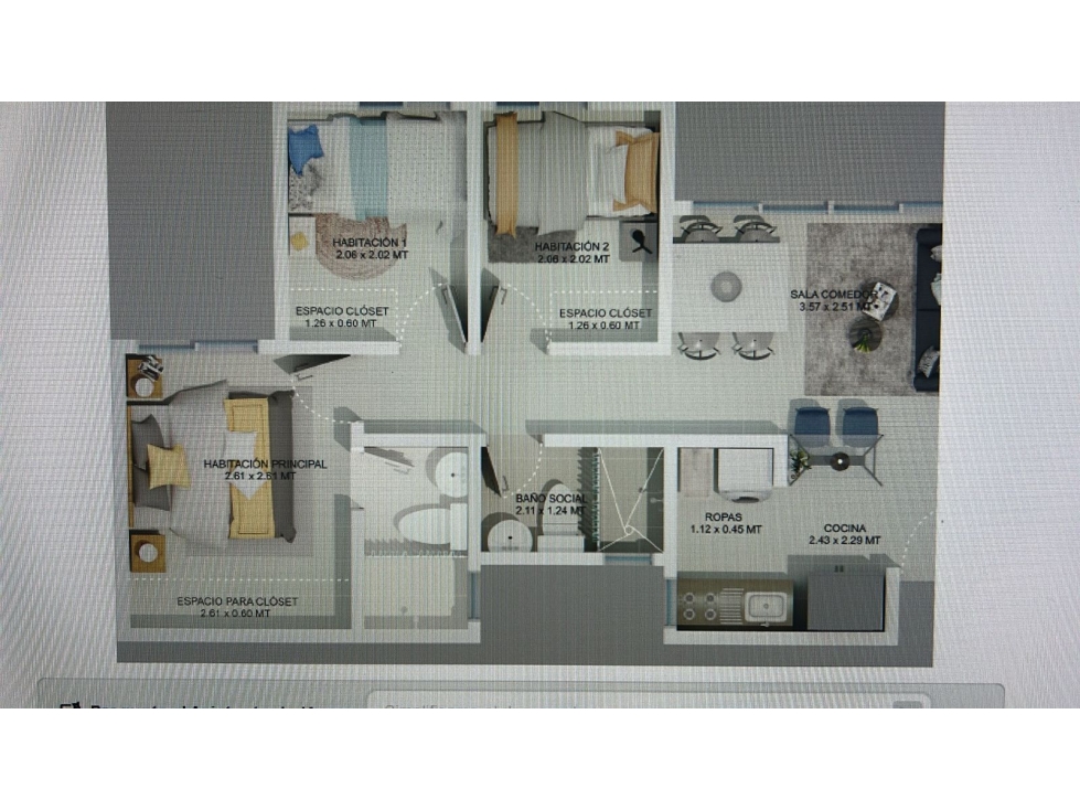 SE VENDE HERMOSO APARTAMENTO SECTOR LA PRADERA DOSQUEBRADAS — foto 5