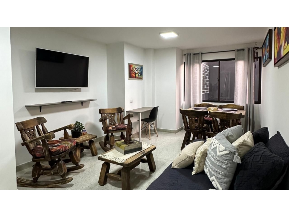 Apartamento amoblado en arriendo en El Poblado — foto 2