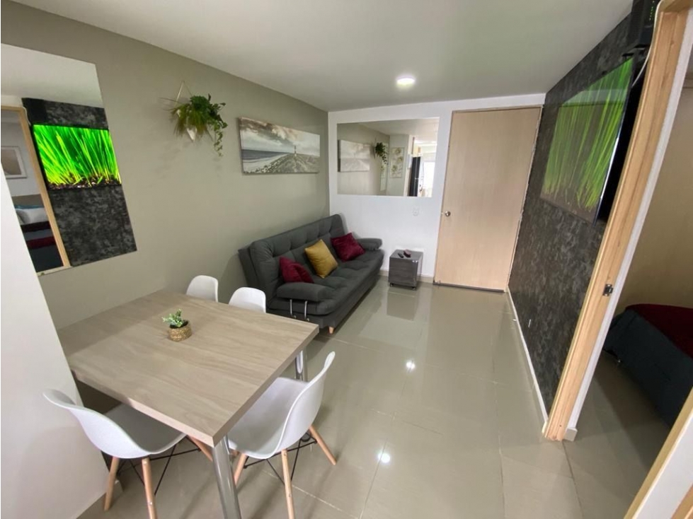 SE ARRIENDA APARTAMENTO AMOBLADO EN LOMA DEL INDIO — foto 2
