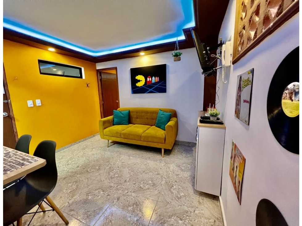 Apartaestudio amoblado en arriendo en el Centro de Medellin — foto 2