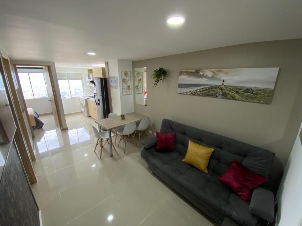 SE ARRIENDA APARTAMENTO AMOBLADO EN LOMA DEL INDIO — foto 3