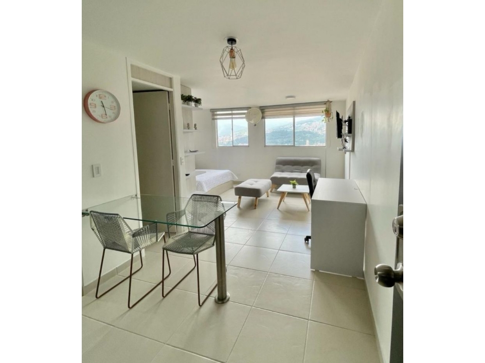 Apartaestudio amoblado en arriendo en Villa Hermosa