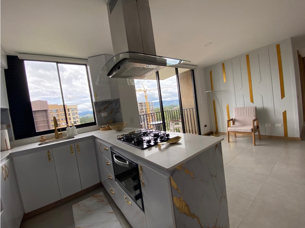 Apartamento amoblado en arriendo en San Antonio de Prado