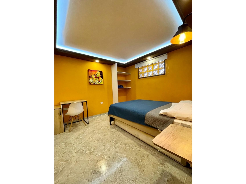 Apartaestudio amoblado en arriendo en el Centro de Medellin
