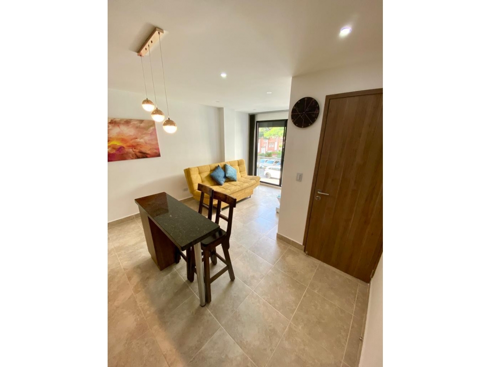 Apartaestudio amoblado en arriendo en Laureles