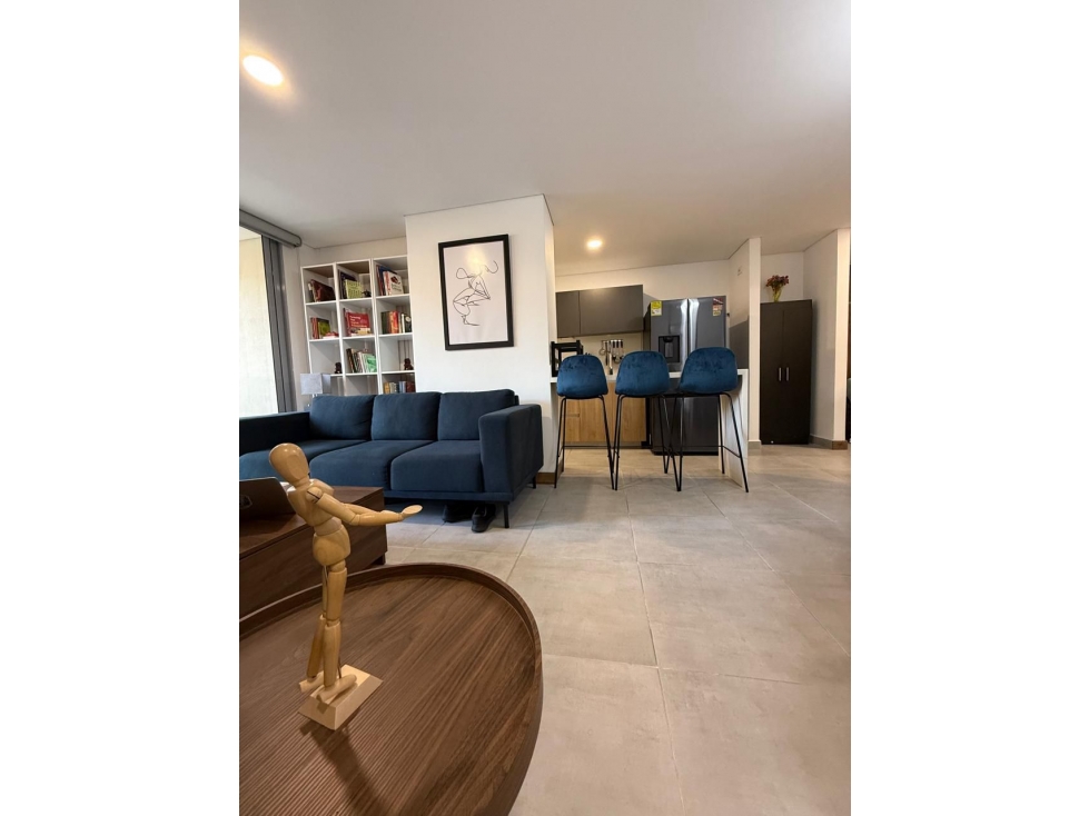 Apartamento amoblado en arriendo en El Poblado