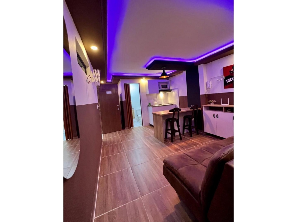 Apartaestudio amoblado en arriendo centro de Medellín — foto 4