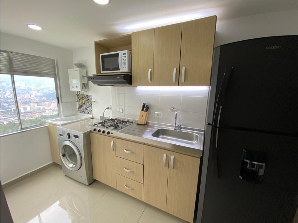SE ARRIENDA APARTAMENTO AMOBLADO EN LOMA DEL INDIO