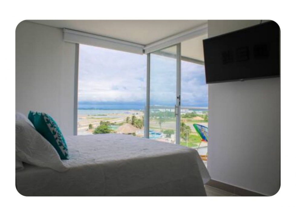APARTAMENTO CON VISTA AL MAR EN VENTA, CRESPO, CARTAGENA — foto 2