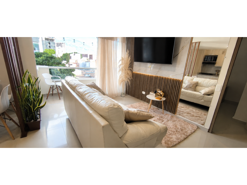 Apartamento amoblado en arriendo Laureles