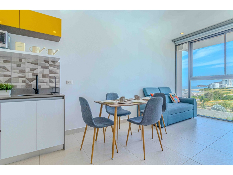 Apartaestudio Apartasuite en venta Santa Marta Pozos Colorados — foto 3