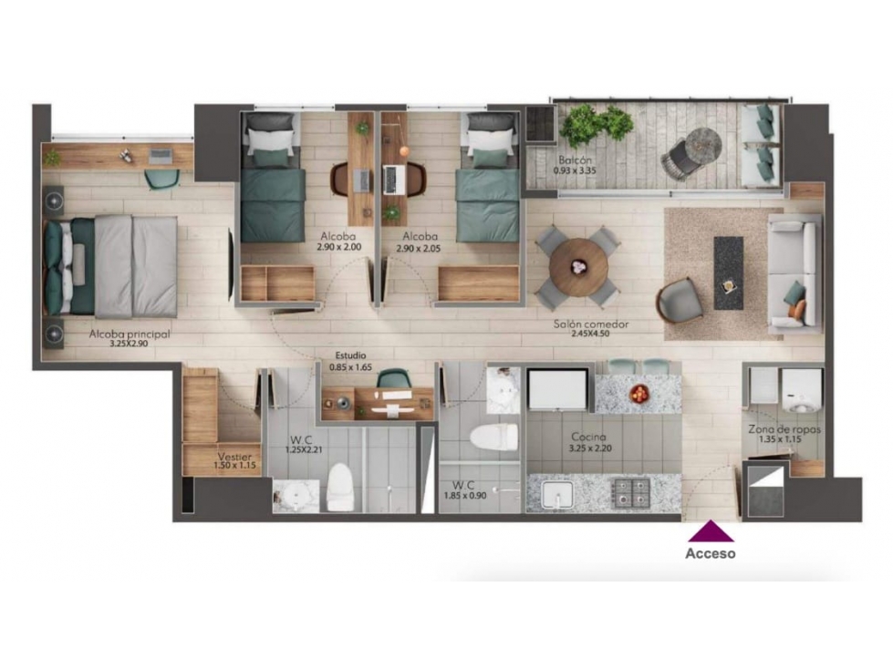 CESION DE DERECHOS APARTAMENTO EN CIUDAD COLTEJER