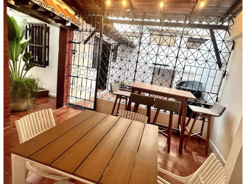 Casa amoblada en Manga en la avenida Miramar, en Cartagena de Indias — foto 2