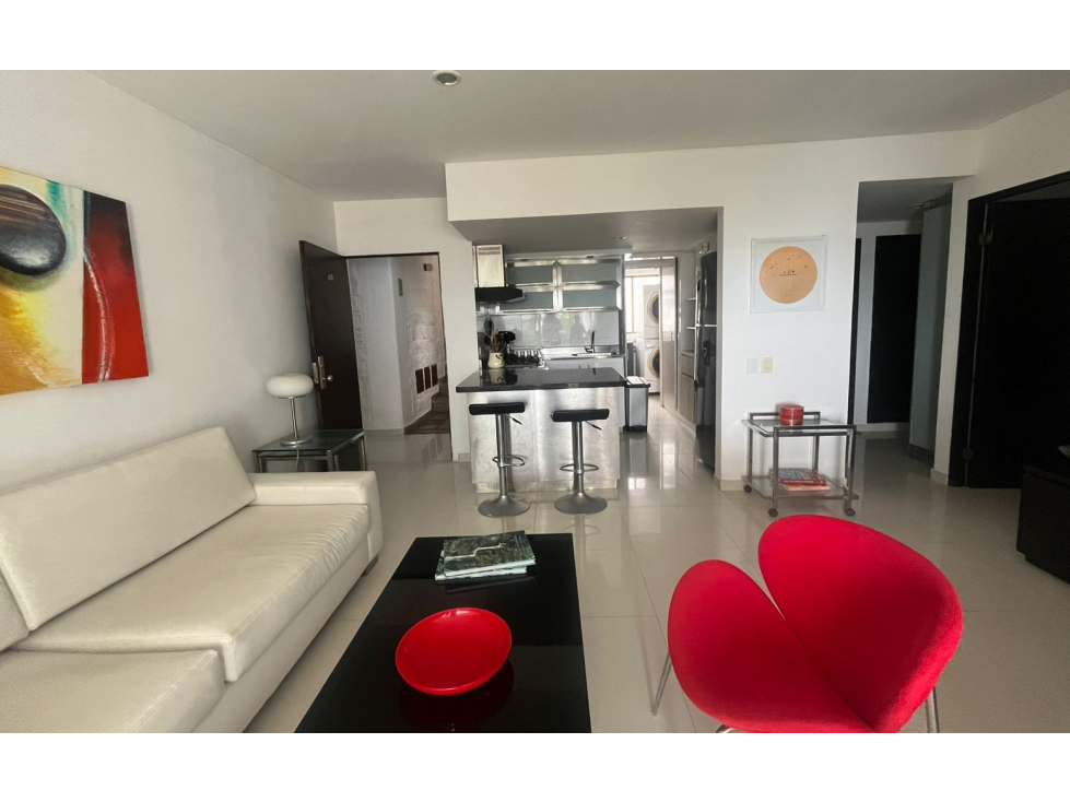 Se vende apartamento amoblado en Castillogrande, Cartagena de indias