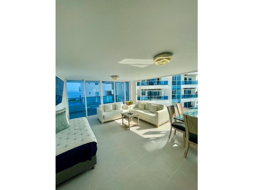 Se vende/se arrienda apartamento uso mixto en Laguito, en Cartagena
