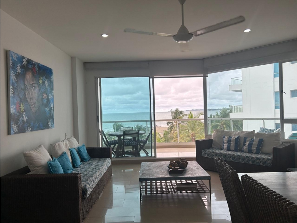 Se Arrienda Apartamento amoblado en La Boquilla, en Cartagena. — foto 2
