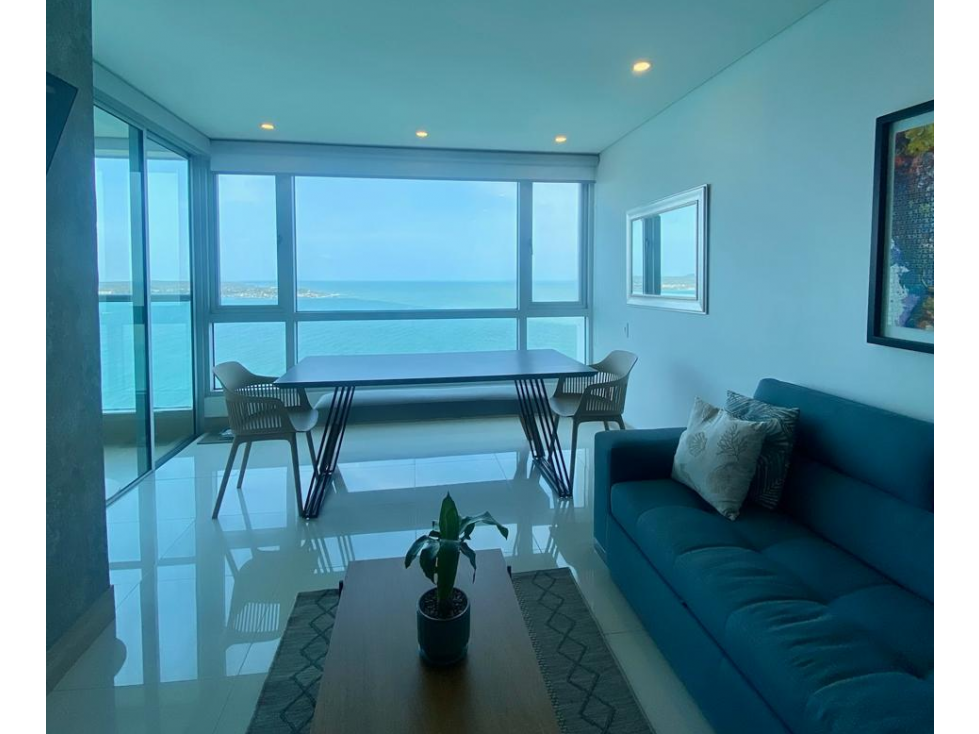 Se vende apartamento amoblado de uso mixto en el Laguito, Cartagena