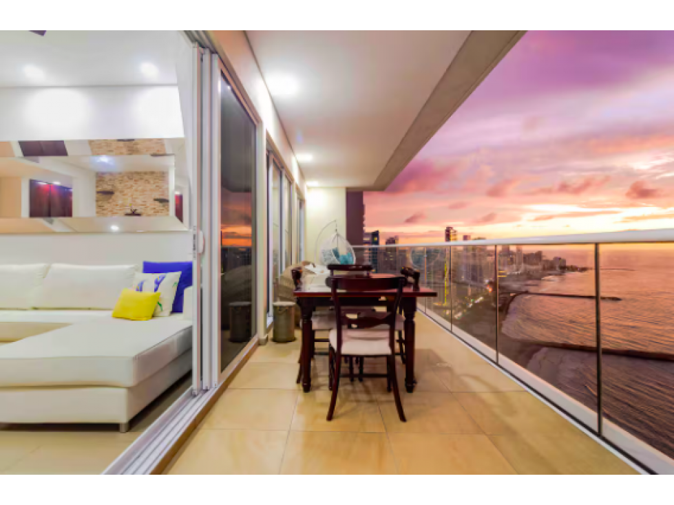 Se vende apartamento de uso mixto amoblado en Bocagrande, Cartagena - 3
